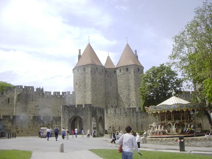 Entrée de la citadelle - Carcassonne