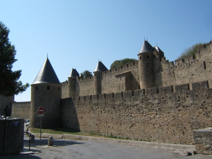 Les remparts de la cité - Carcassonne