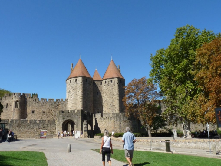 La porte Narbonnaise - Carcassonne