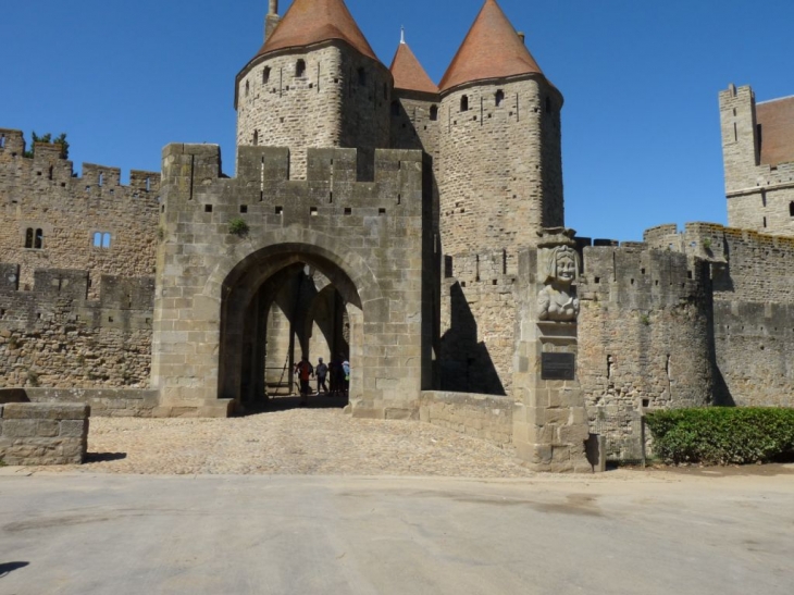 La porte Narbonnaise - Carcassonne