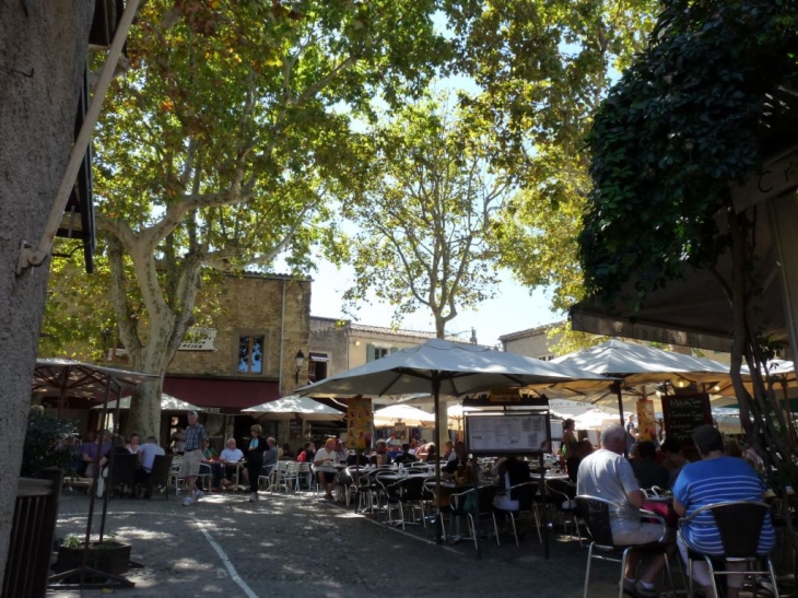 La place Marcou - Carcassonne