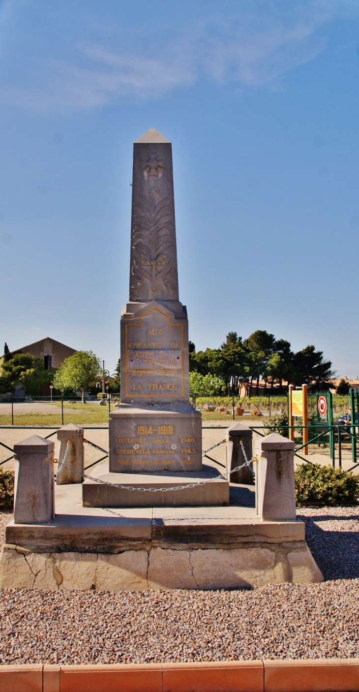 Monument-aux-Morts - Caves