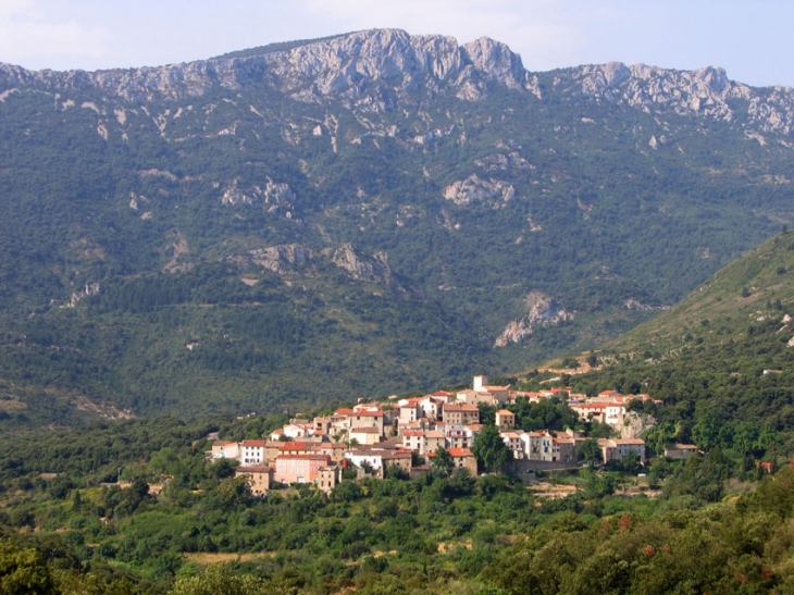 Duilhac vu de la Croix de Dessus - Duilhac-sous-Peyrepertuse