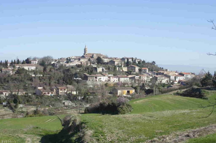 Vue du village - Fanjeaux