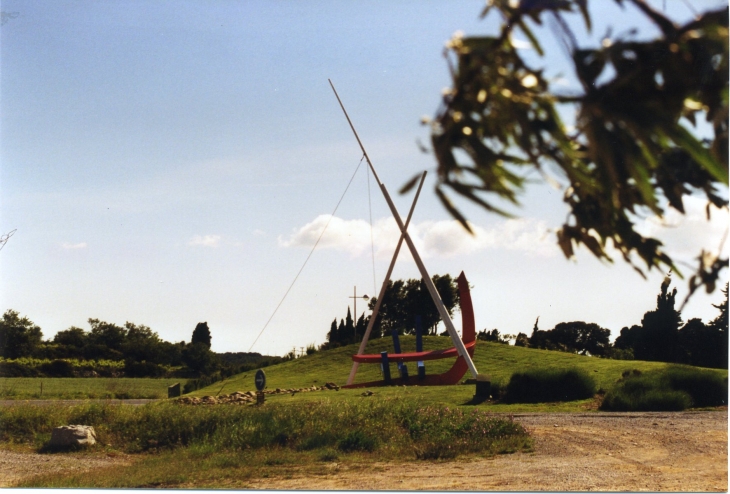 Le Rond point . - Gruissan