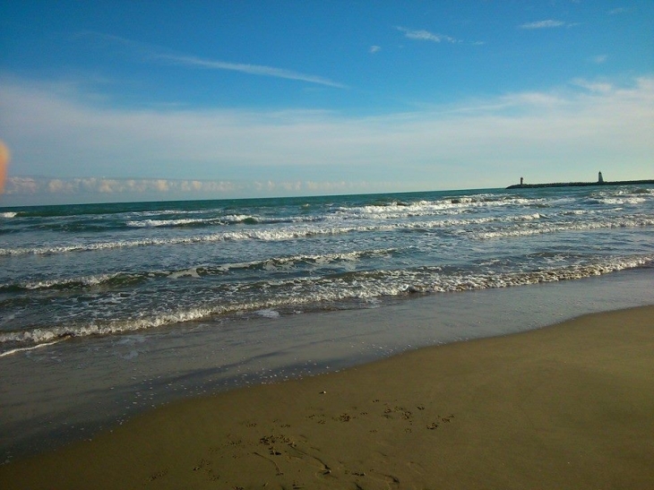 La Plage de Mateille. - Gruissan