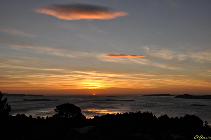 Crépuscule - Peyriac-de-Mer