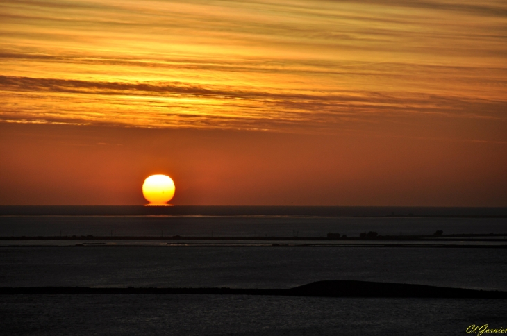 Crépuscule - Peyriac-de-Mer