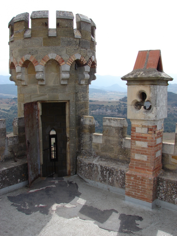 Tour d'accès au Chemin de Ronde du Presbytère - Rennes-le-Château