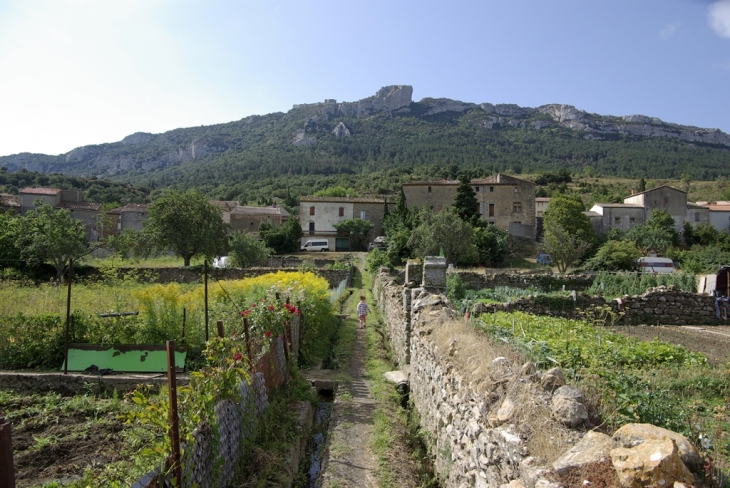 Vue de Rouffiac coté jardin. JMK - Rouffiac-des-Corbières