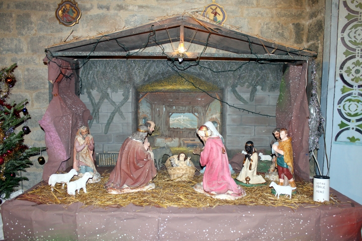 La crèche  - Saint-Couat-d'Aude