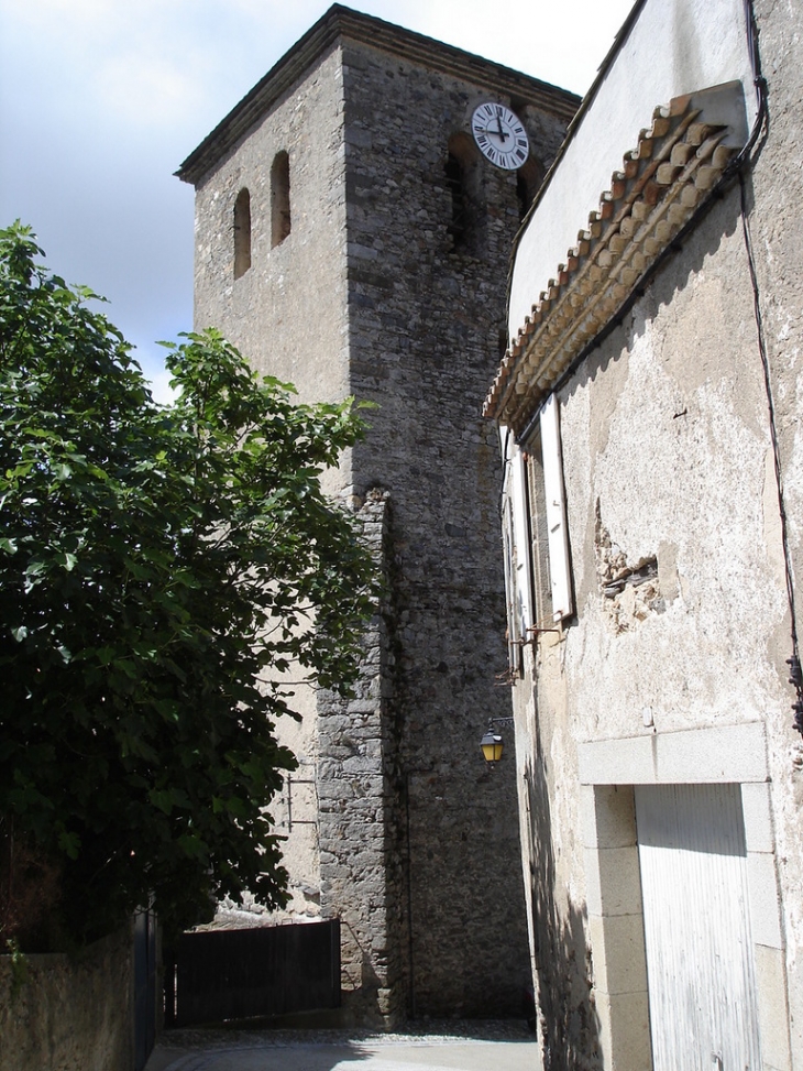 Saissac église ,chateau