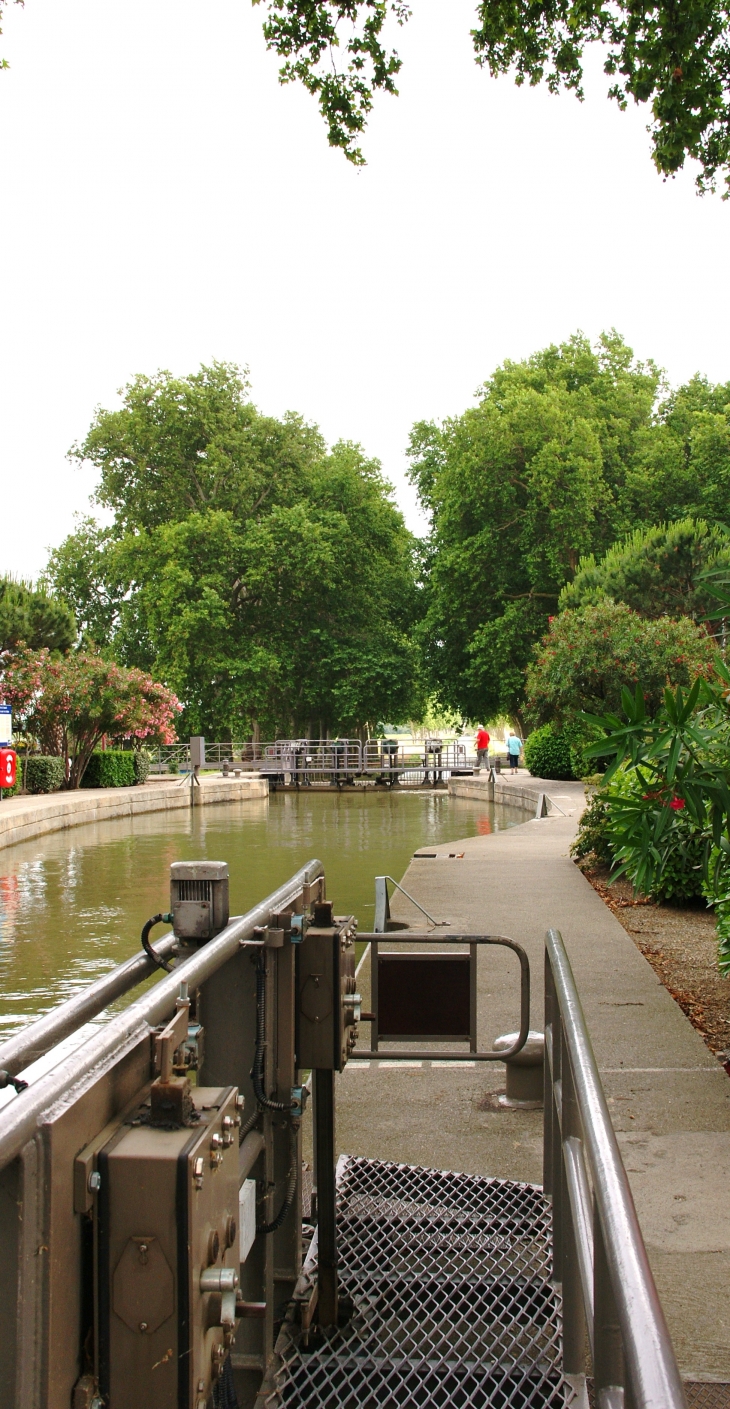 écluse du Canal de Jonction - Sallèles-d'Aude