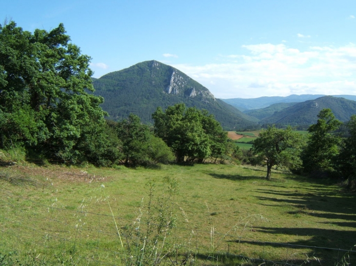 Cardou vu de peyrolles - Serres