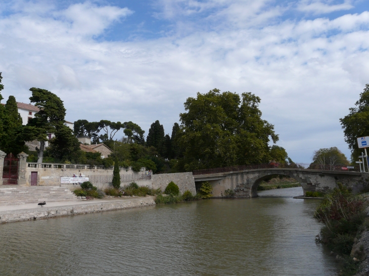 Le pont sur le canal du midi - Ventenac-en-Minervois