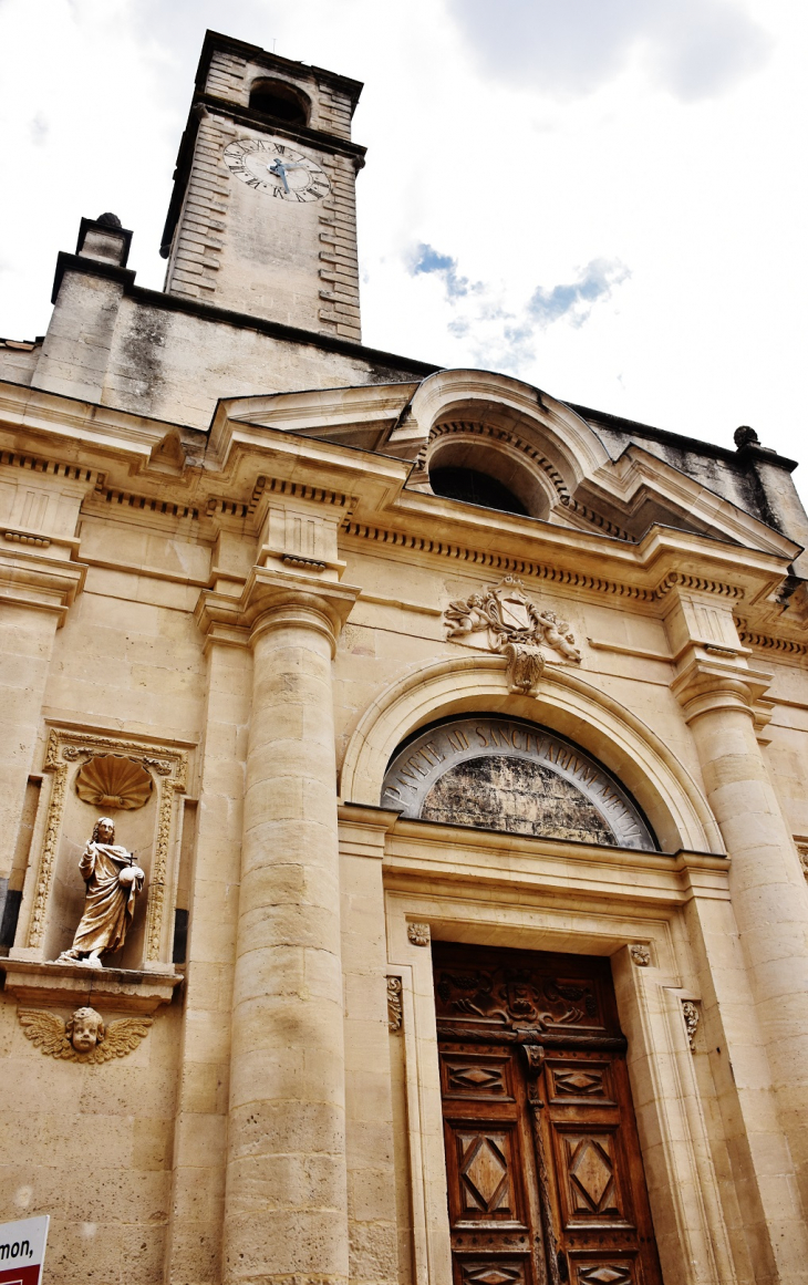 +++église Saint-Pancrace - Aramon