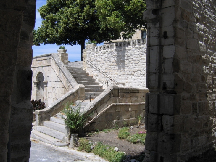 Escaliers de la Calade - Barjac