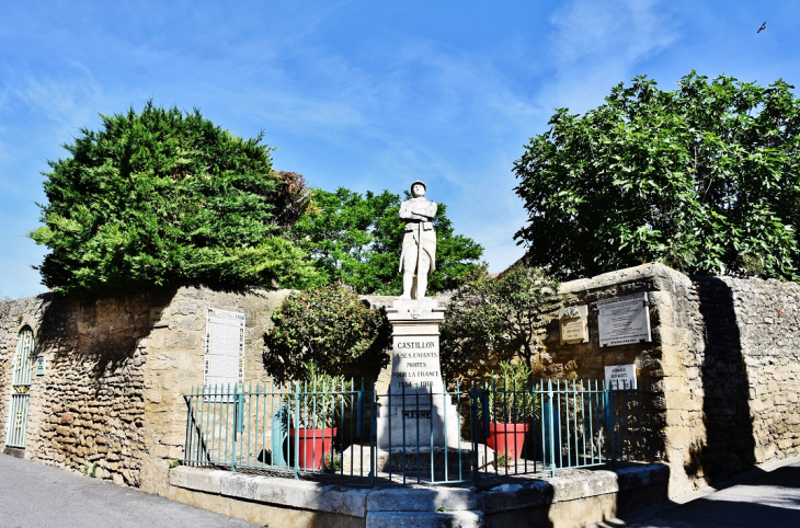 Monument-aux-Morts - Castillon-du-Gard