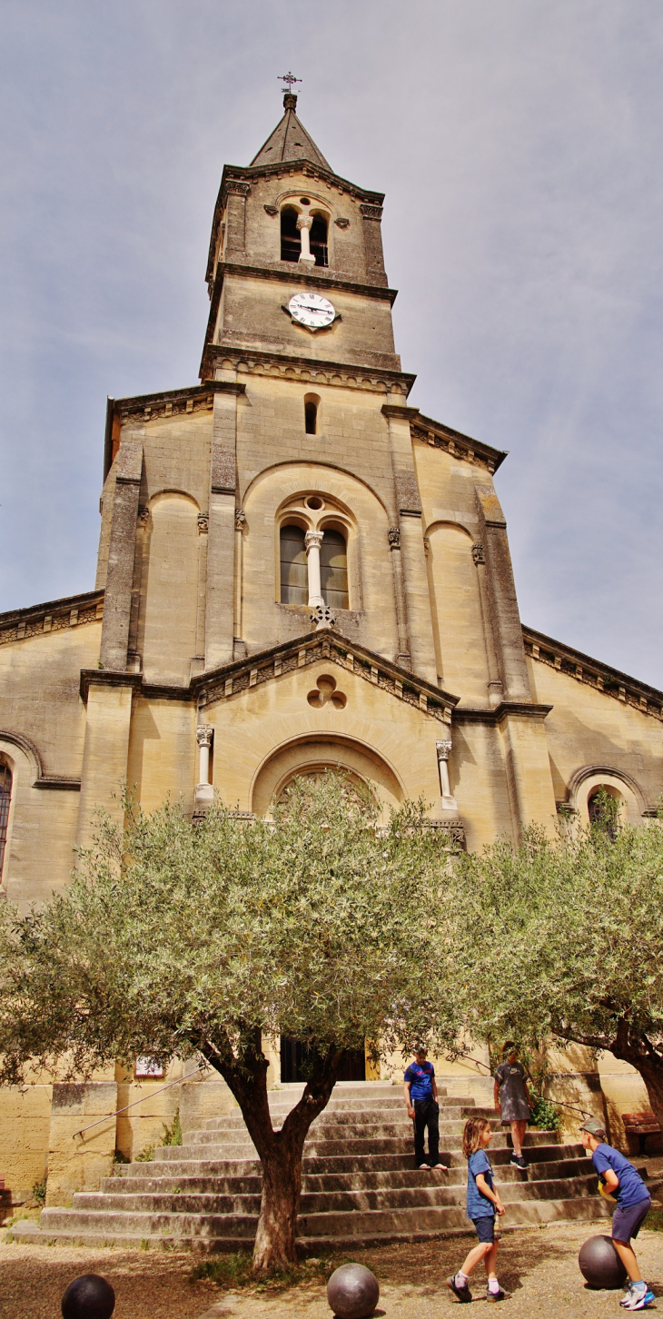 église Saint-Vincent - Collias