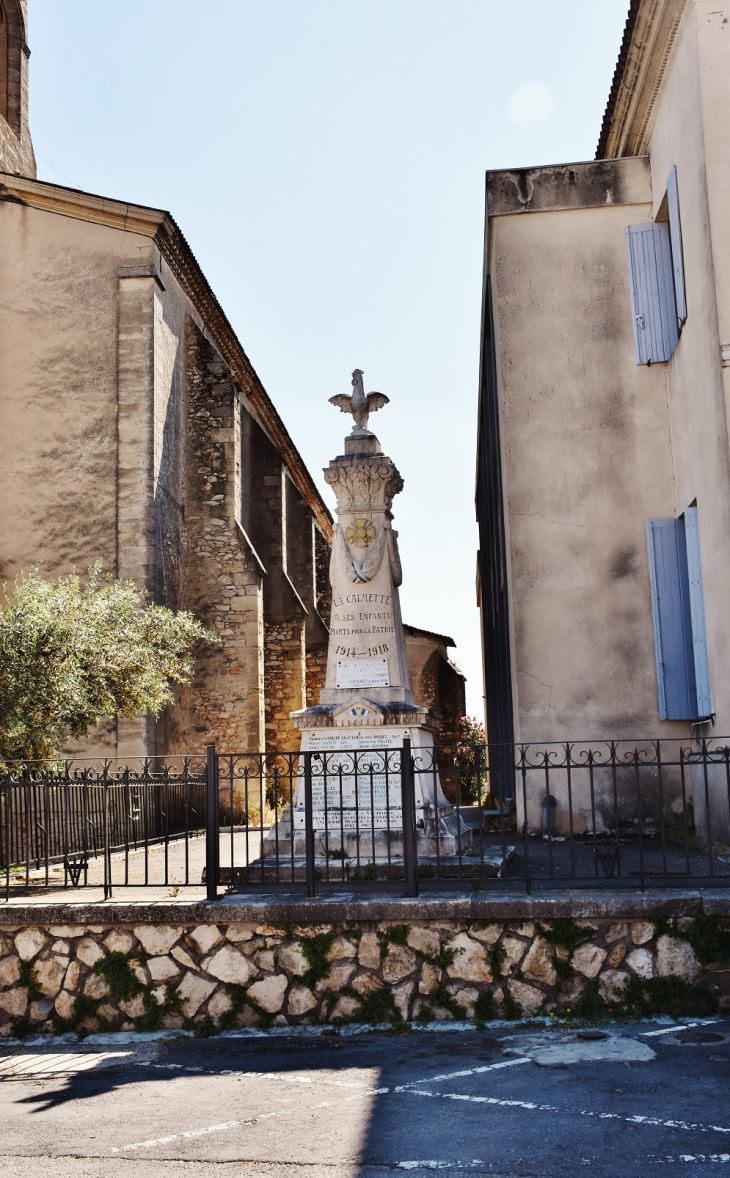 Monument-aux-Morts - La Calmette