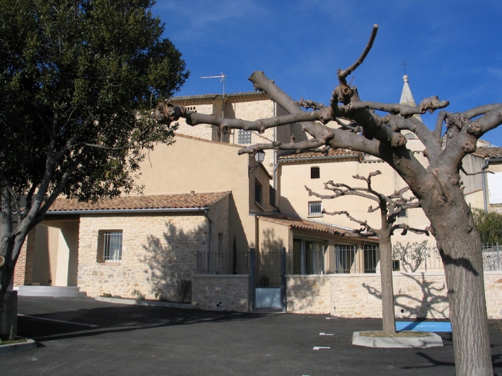 Place de la mairie - La Rouvière