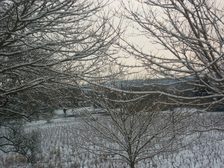 A Rouviere sous la neige - La Rouvière