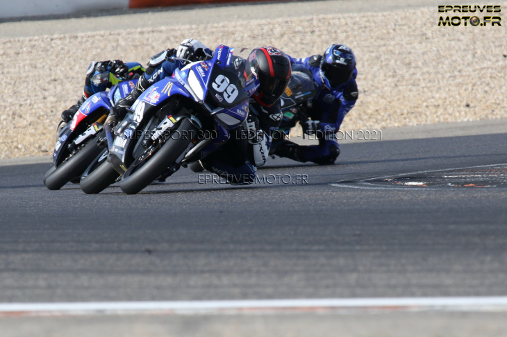 Championnat de France Supersport 300 circuit de Lédenon les 29 et 30 mai 2021