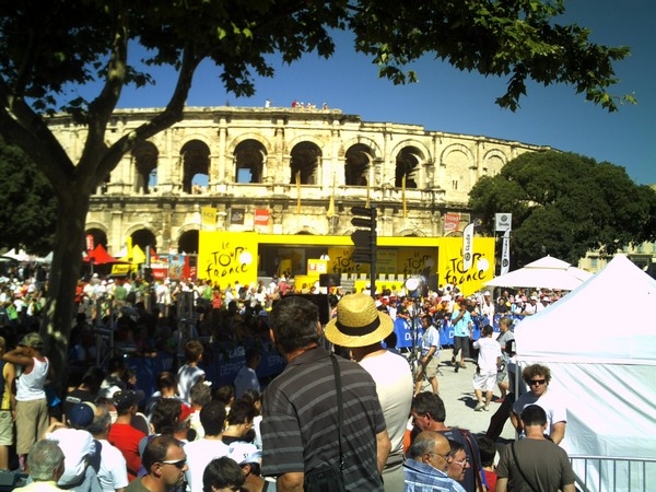 Etape du Tour de France le 19 juillet 2008 - Nîmes