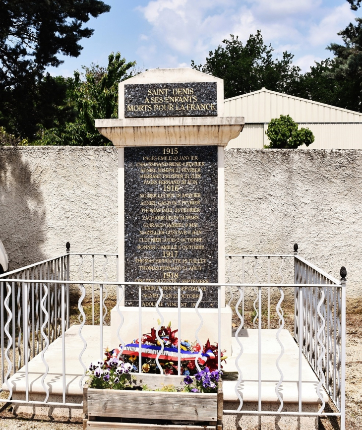 Monument-aux-Morts - Saint-Denis