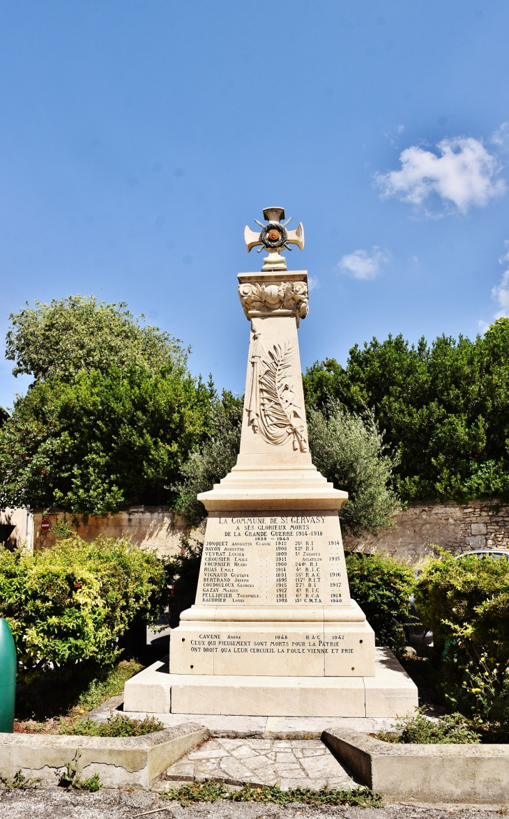 Monument-aux-Morts - Saint-Gervasy