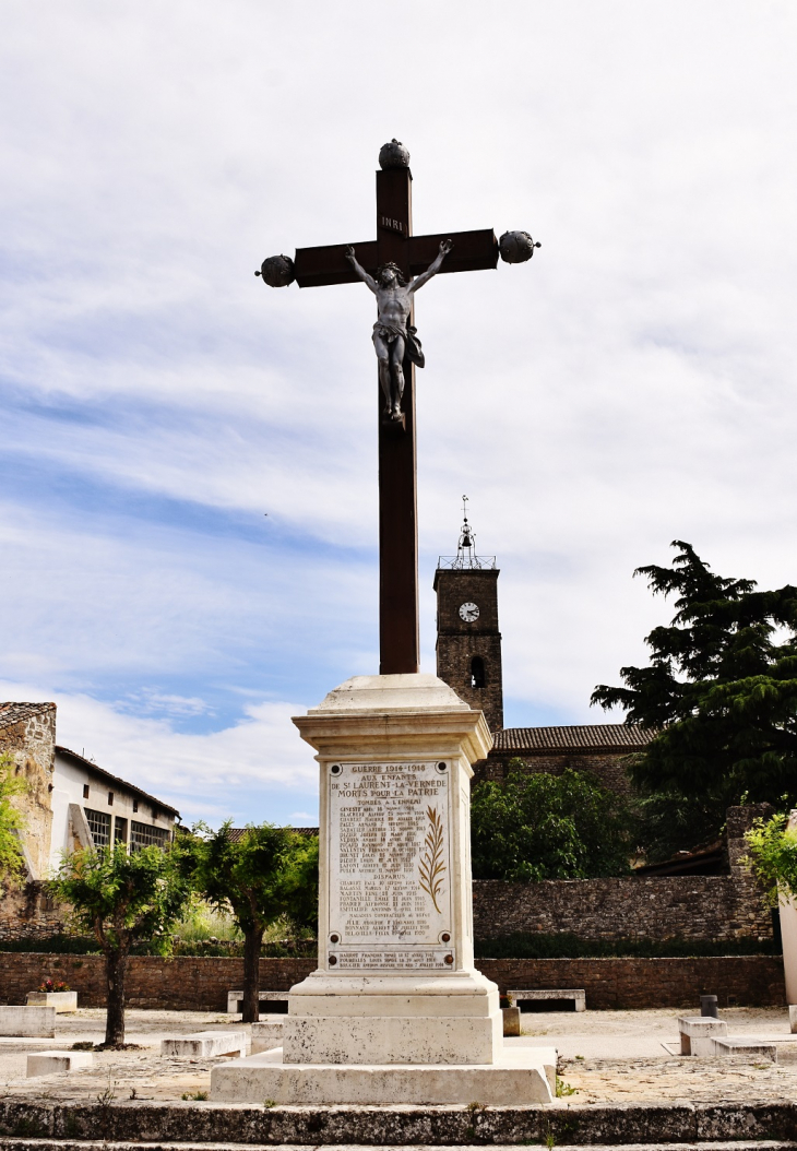 Monument-aux-Morts - Saint-Laurent-la-Vernède