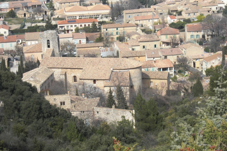 Le village - Saint-Victor-la-Coste