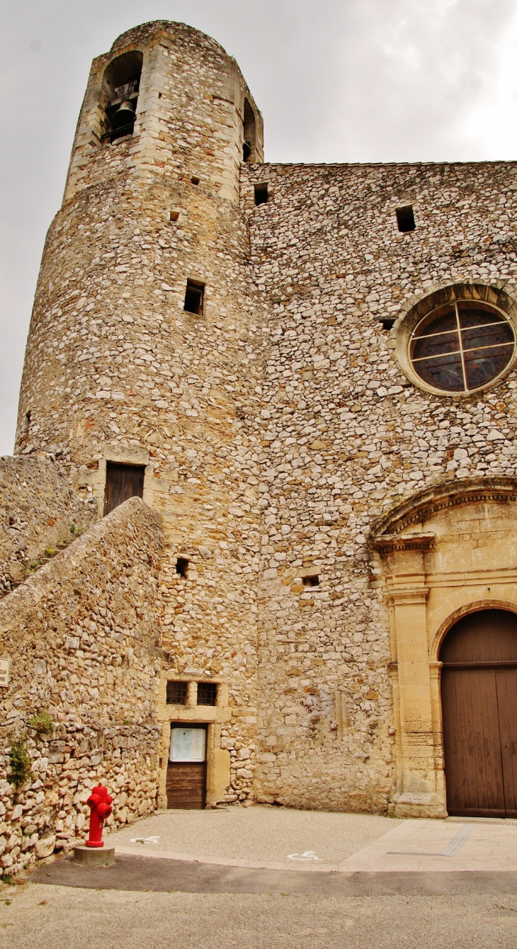   église st Victor - Saint-Victor-la-Coste