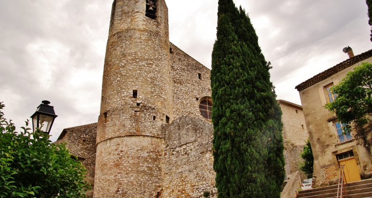   église st Victor - Saint-Victor-la-Coste