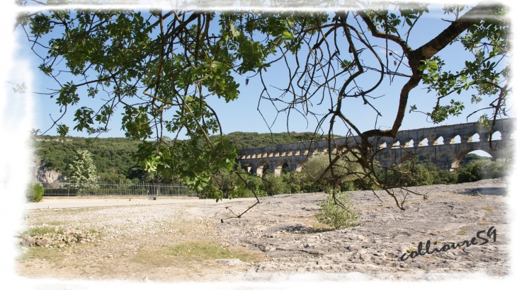 Le pont du Gard - Vers-Pont-du-Gard