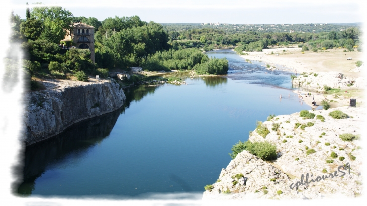 Le pont du Gard - Vers-Pont-du-Gard