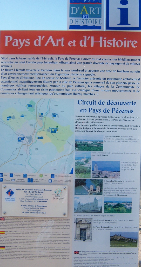 Circuit découverte en pays de Pézenas - Adissan