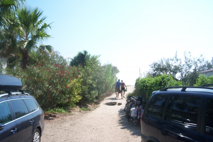 Vers la plage - Agde