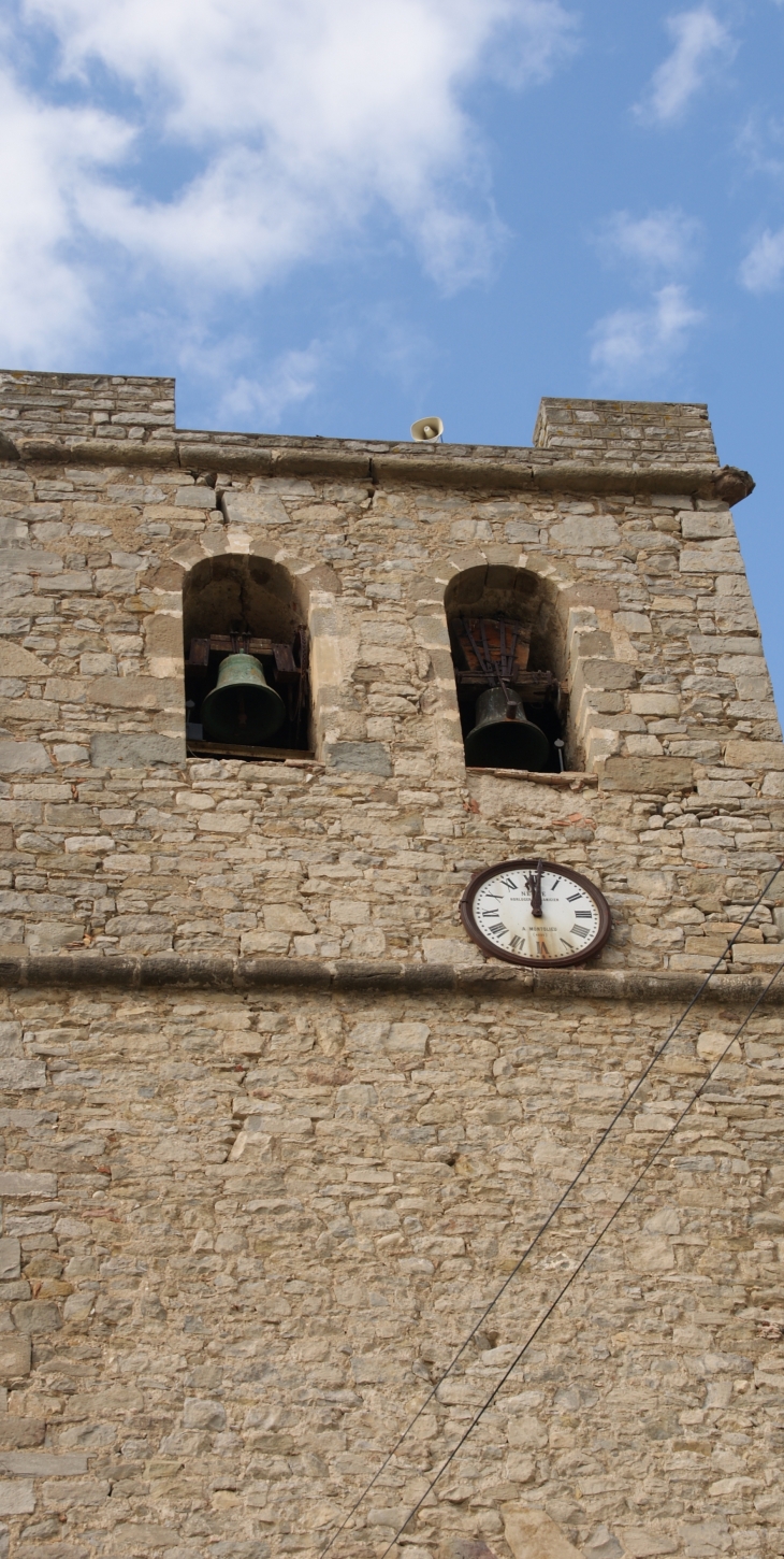 Saint- Laurent église du 17 Em Siècle  - Azillanet