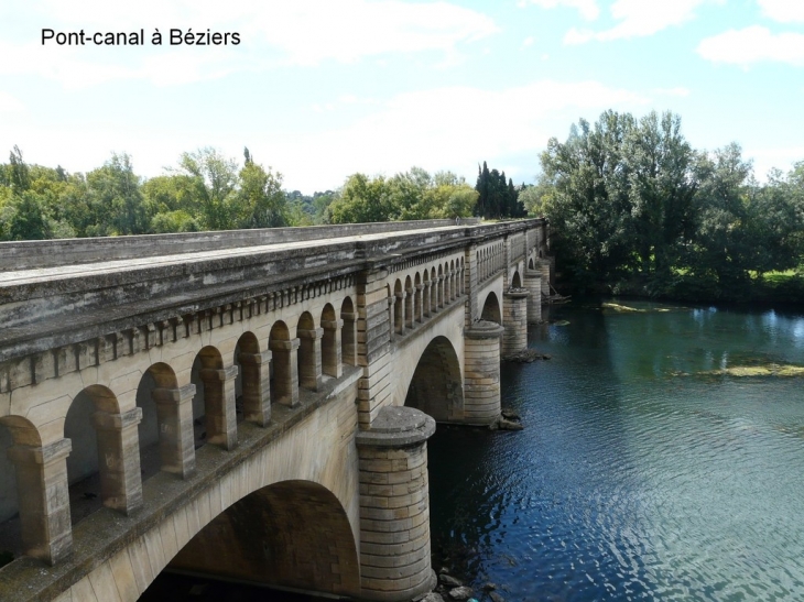 Le pont canal - Béziers