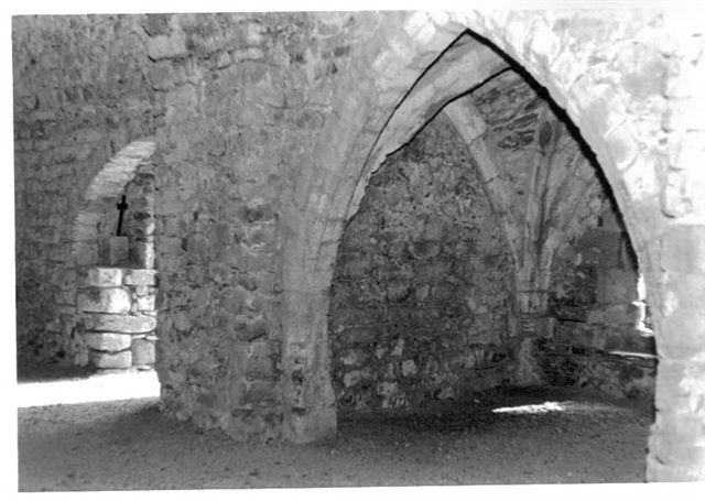 Intérieur Chapelle St Sauveur - Camplong