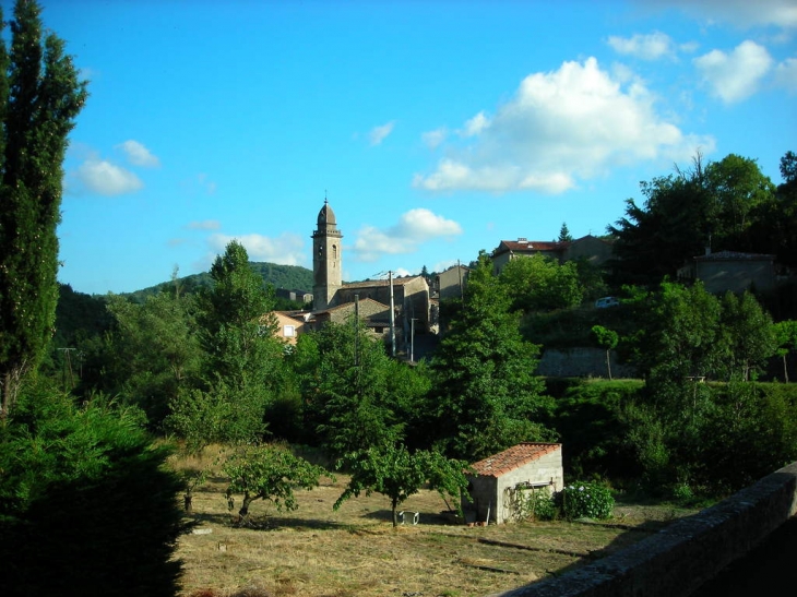 Vue église - Camplong