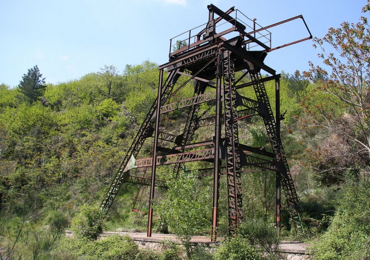 Chevalet de mine - Camplong