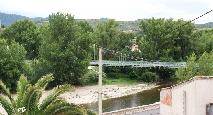 Pont suspendu - Cessenon-sur-Orb