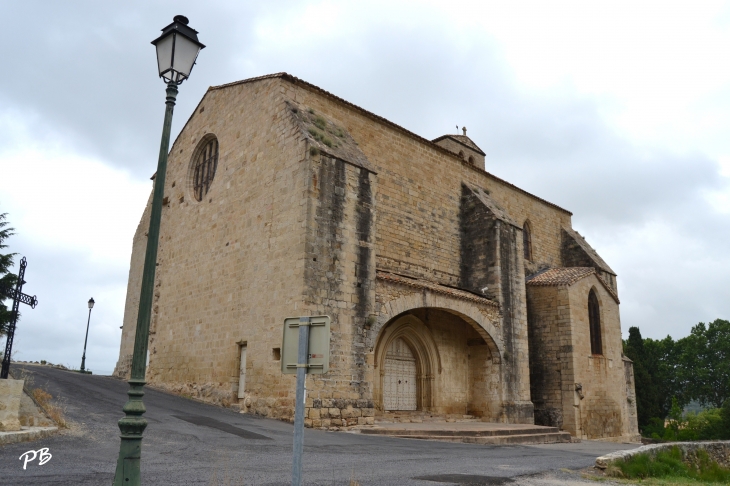 Eglise Saint-Hyppolyte  13 Em Siècle - Fontès