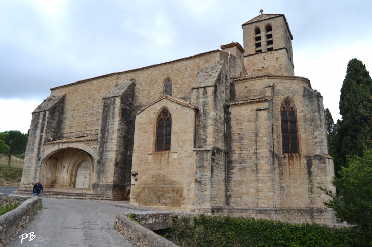 Eglise Saint-Hyppolyte  13 Em Siècle - Fontès