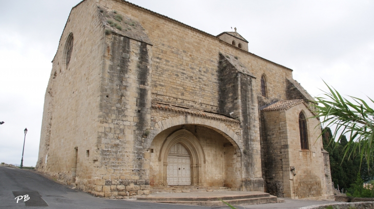 Eglise Saint-Hyppolyte  13 Em Siècle - Fontès