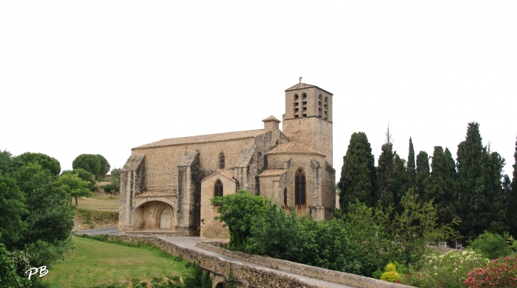 Eglise Saint-Hyppolyte  13 Em Siècle - Fontès