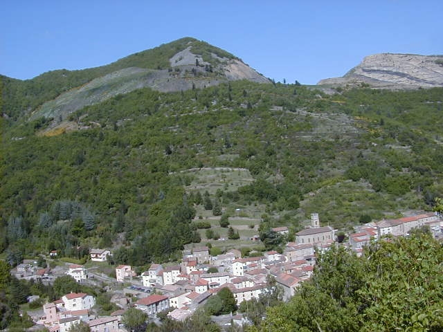 Vue sur la découverte - Graissessac