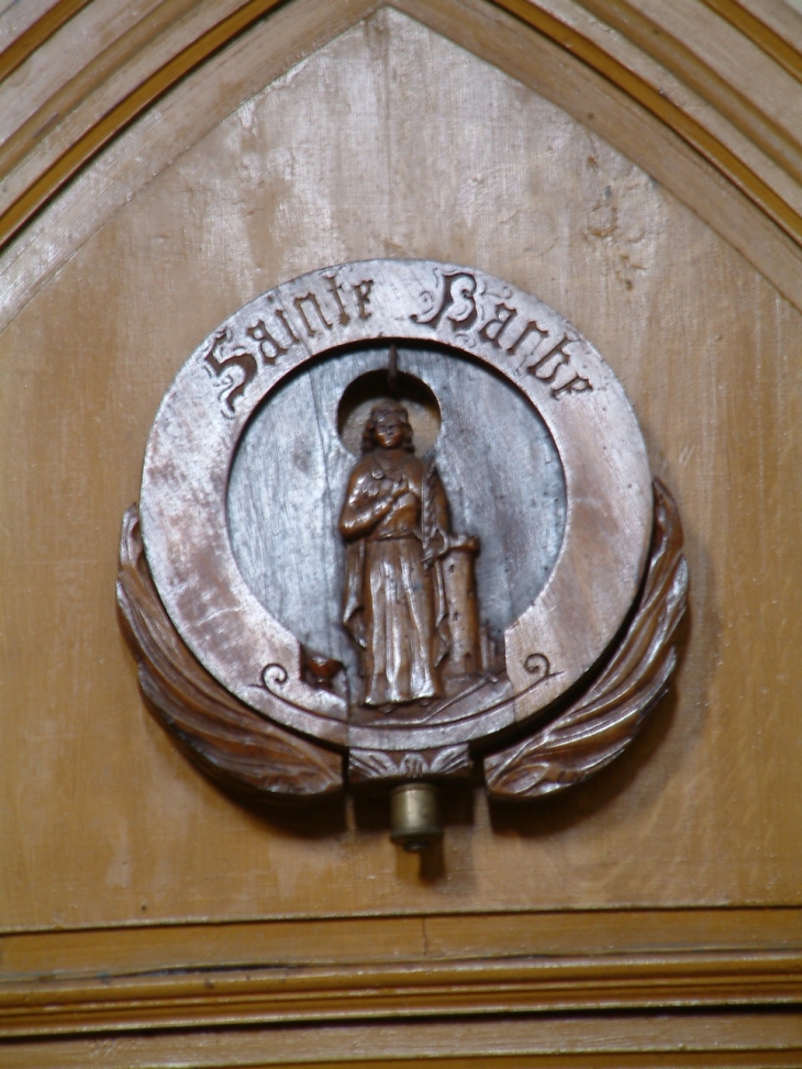 Sainte-Barbe dans  l'Eglise - Graissessac